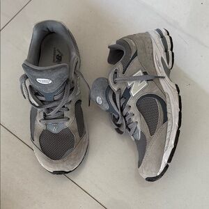 New Balance Charcoal and Light Gray Running Shoes